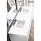 James Martin Vanities Athens 72in Double Vanity, Glossy White w/ 3 CM White Zeus Quartz Top E645-V72-GW-3WZ - alternate 6